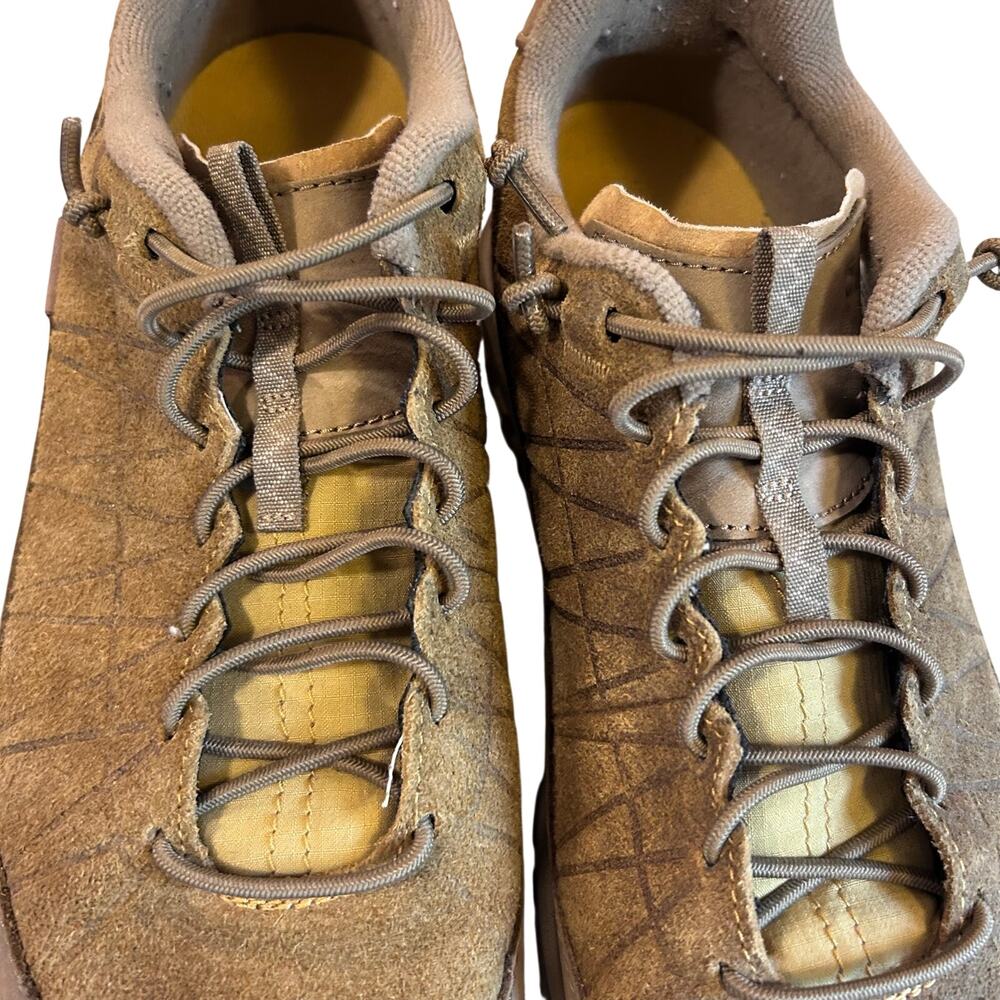 Oboz Tan Brown Suede Low Lace Up Trail Hiking Shoe Womens Size 9 - Picture 13 of 16